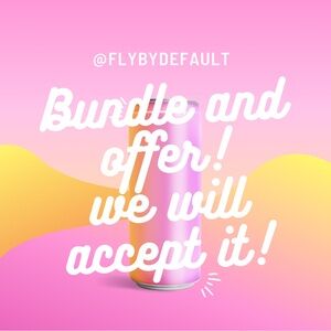 Bundle! We will accept it!! All sizes